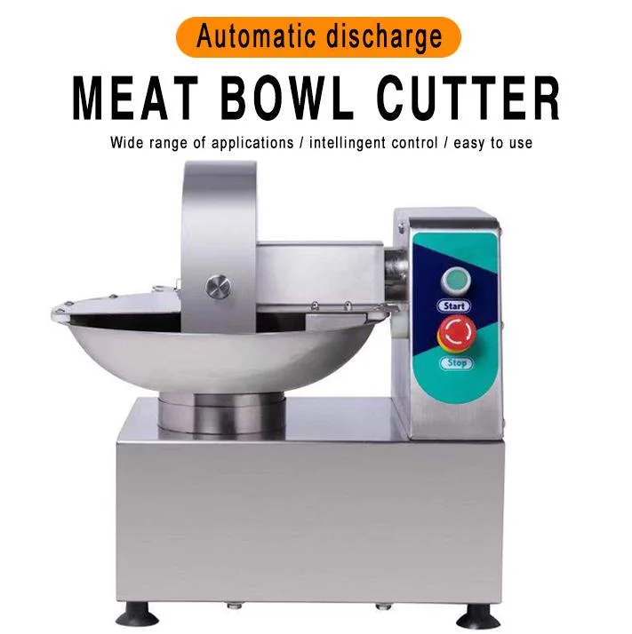 Mixing Cutting Emulisifing Machine Fish Meat Bowl Cutter