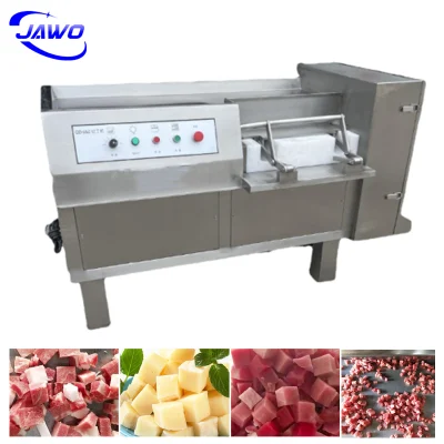 Máquina cortadora de carne comercial de la máquina cortadora de carne congelada Dicer de carne con gran capacidad